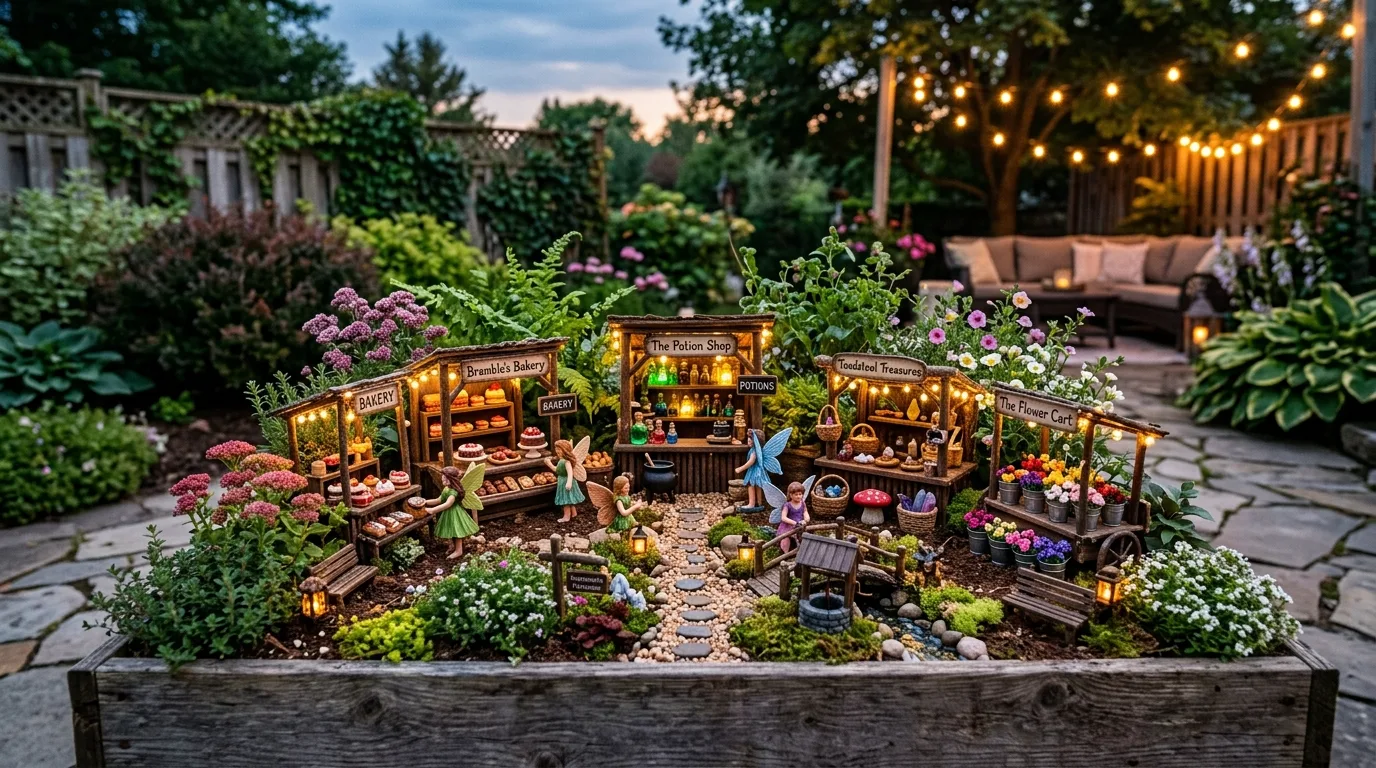 Themed Fairy Garden Zone